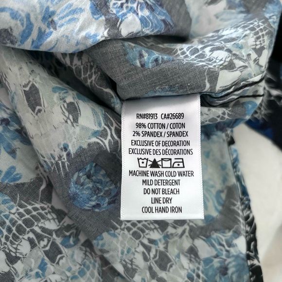 Robert Graham Alloway Equinox Skull Print Button Up Shirt Men’s Small NEW - Picture 11 of 14